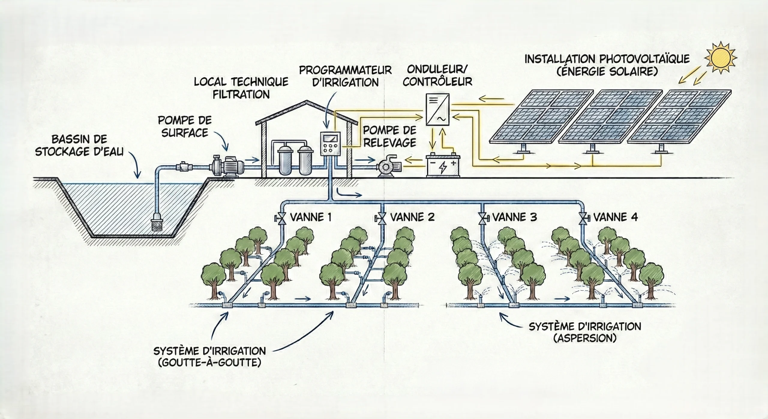 Phase 2 : Irrigation et Énergie